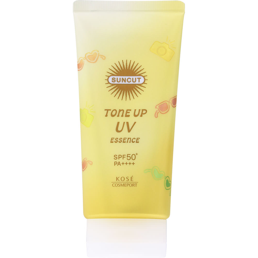サンカットＲ　トーンアップＵＶ　エッセンス　レモンイエロー ８０ｇ ＫＯＳＥコスメポート