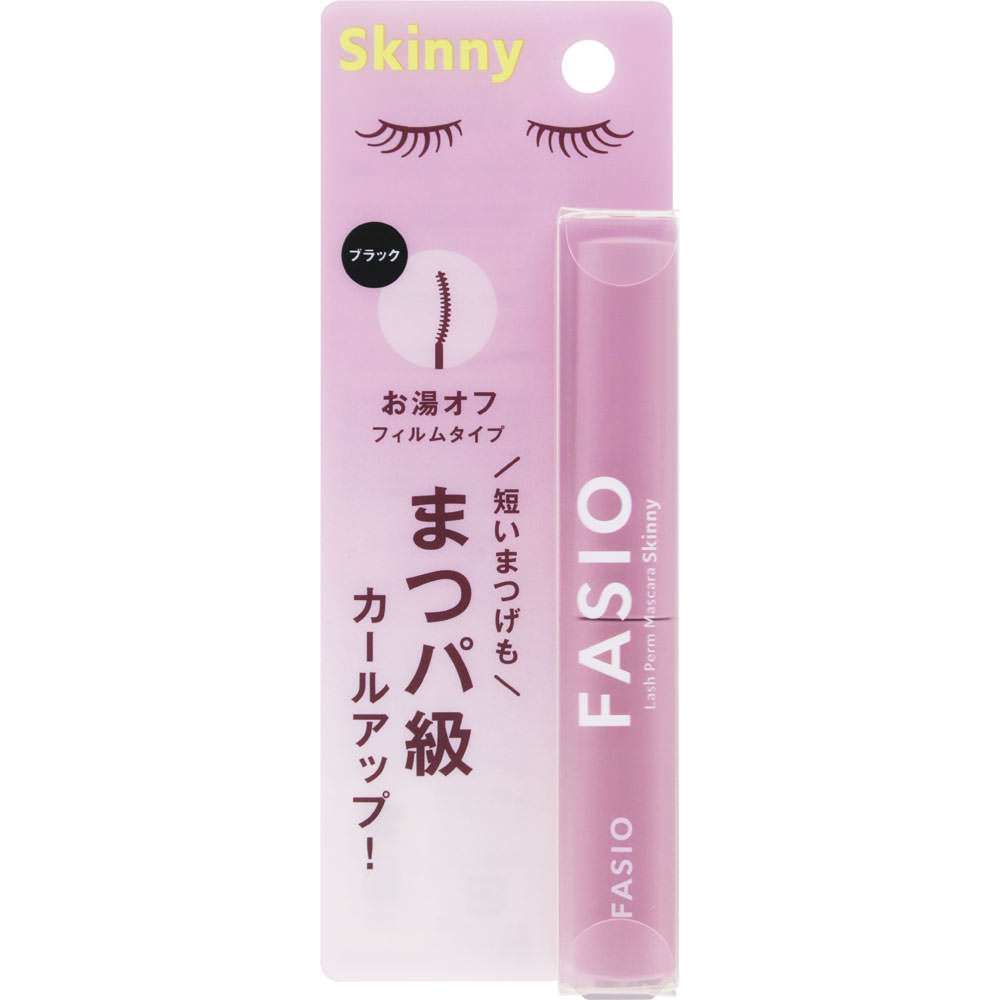 ファシオ まつパ級 フィルム マスカラ (極細) 01 ブラック ５ｇ コーセー