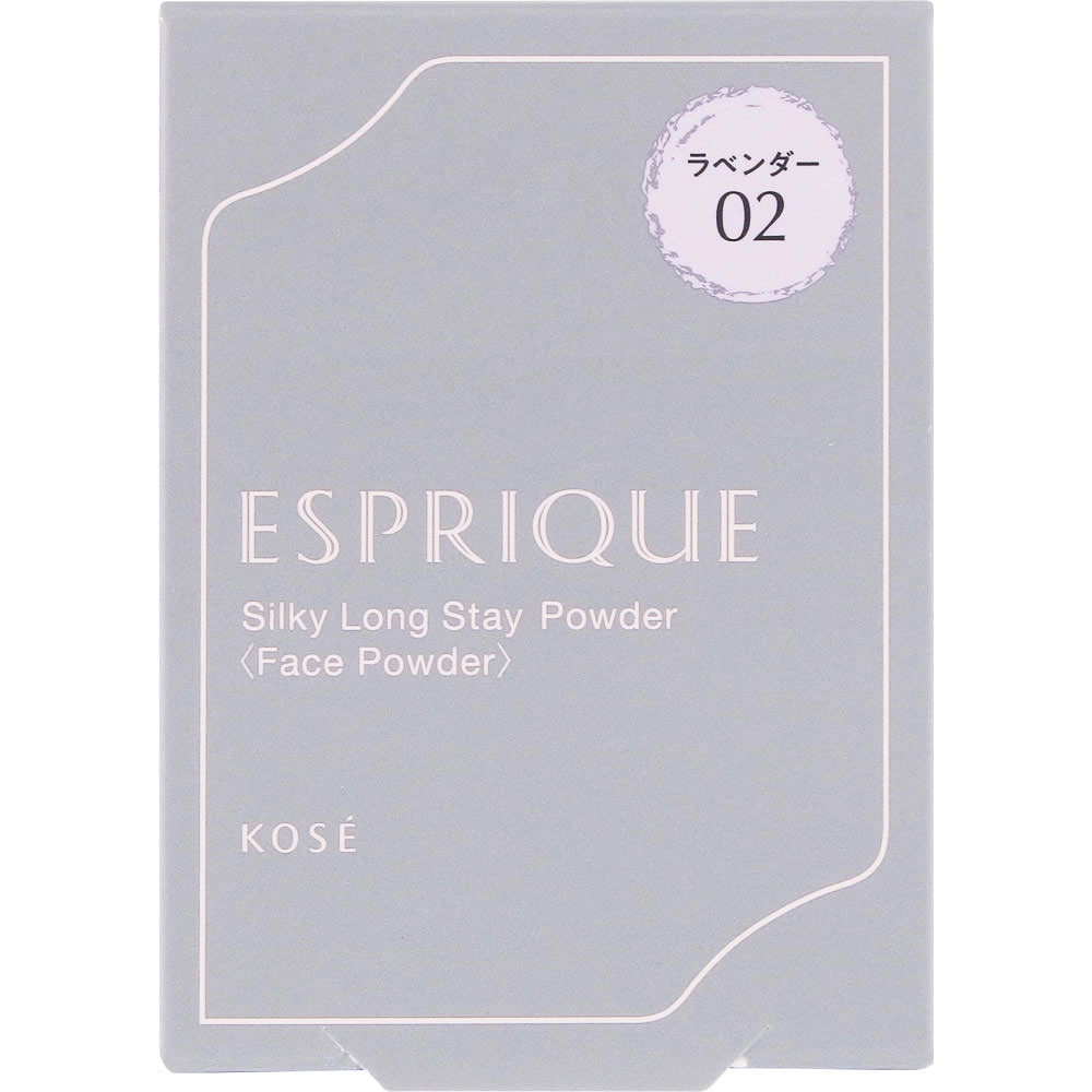 エスプリーク　シルキーロングステイ　パウダー　０２　ラベンダー ６ｇ コーセー
