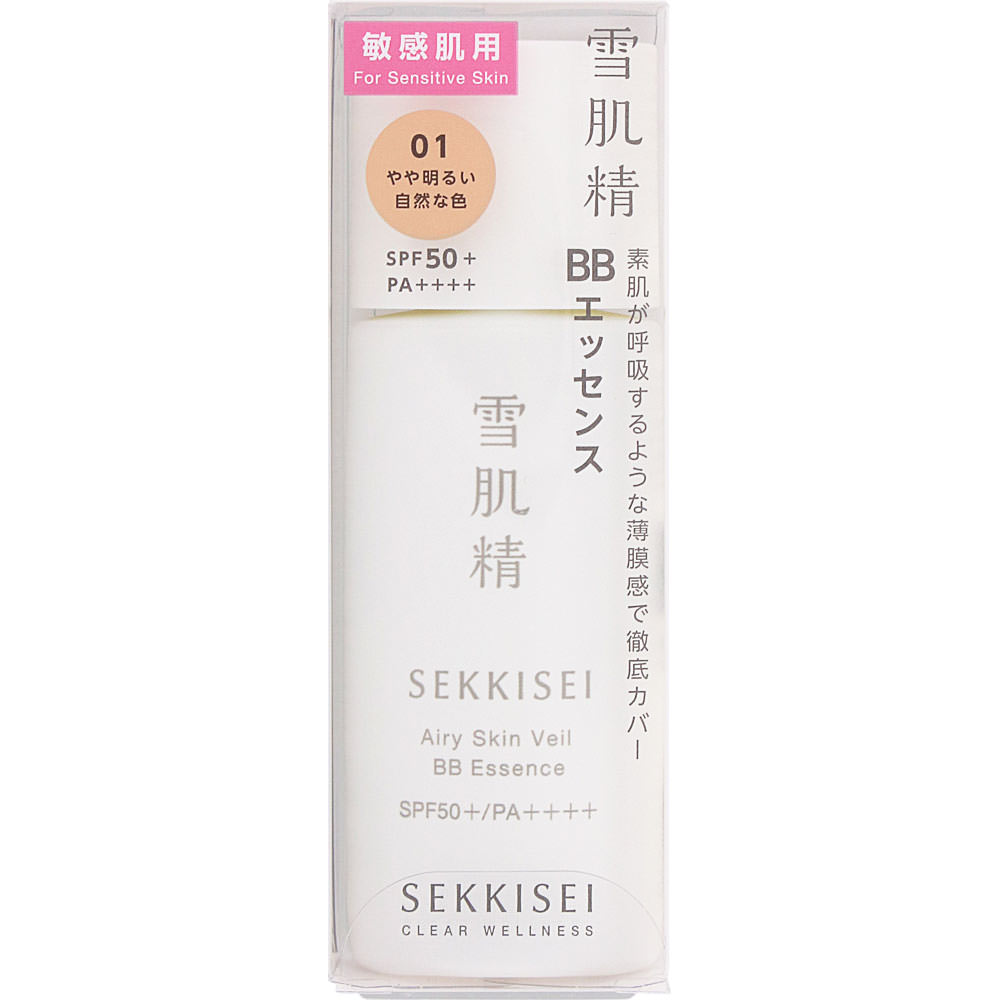 雪肌精　クリアウェルネス　エアリースキンヴェール　ＢＢエッセンス　０１　やや明るい自然な色 ３０ｍＬ コーセー