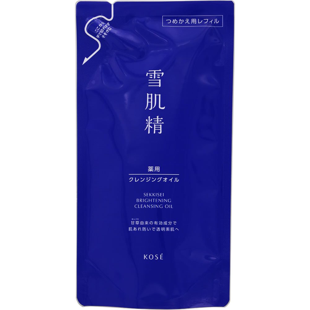 薬用雪肌精　ブライトニング　クレンジング　オイル　（つめかえ用） １３５ｍＬ コーセー (医薬部外品)
