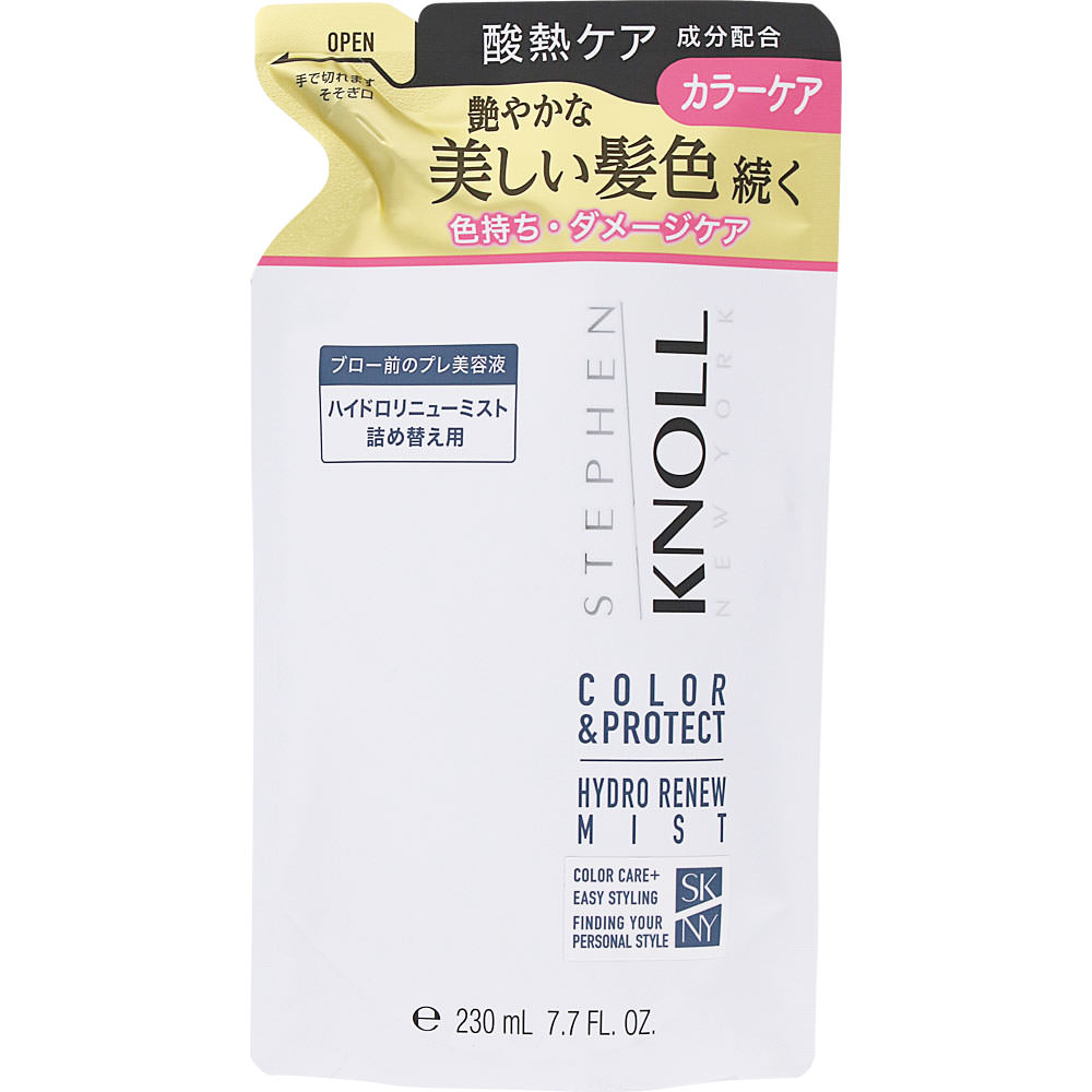 スティーブンノル　ハイドロリニューミスト　カラープロテクト　Ａ　（詰め替え用） ２３０ｍＬ コーセー