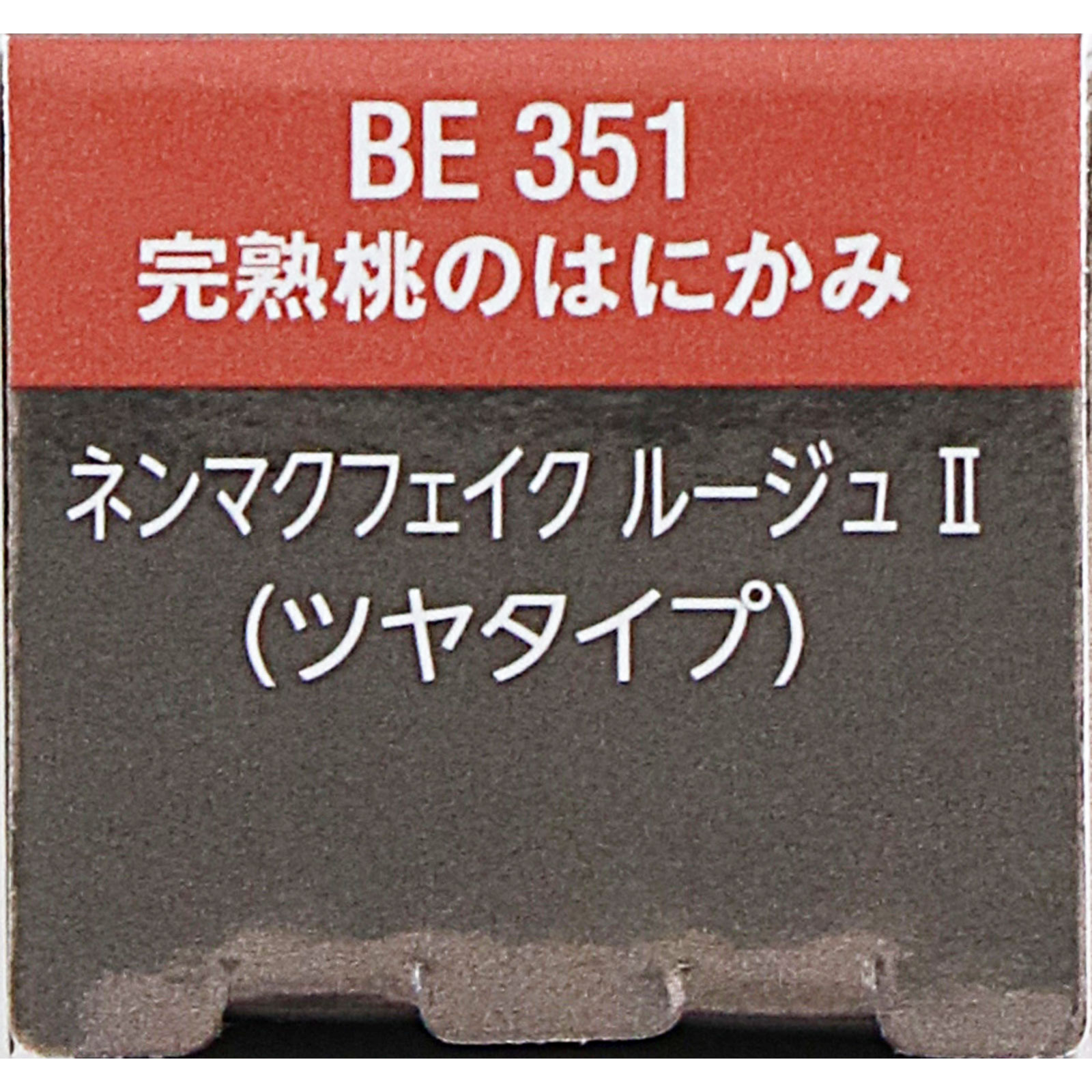 ヴィセ　ネンマクフェイク　ルージュ　２　ＢＥ３５１　完熟桃のはにかみ ３．８ｇ コーセー