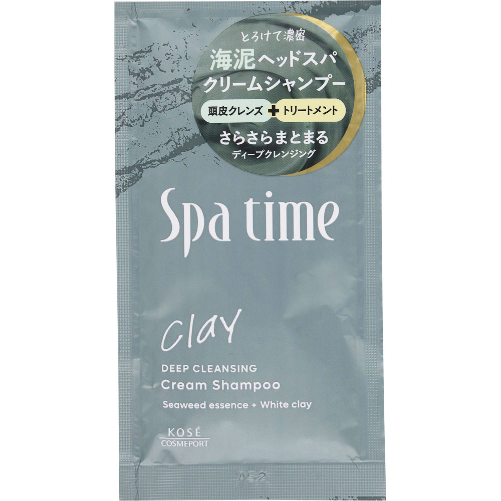 スパタイム　クリームシャンプー　トライアル　（ディープクレンジング） ３０ｇ ＫＯＳＥコスメポート