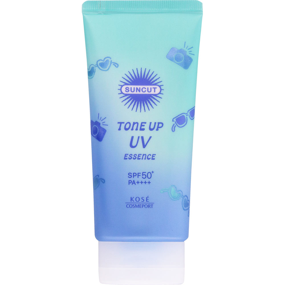 サンカット　ＵＶエッセンス　スノーホワイトブルー ８０ｇ ＫＯＳＥコスメポート