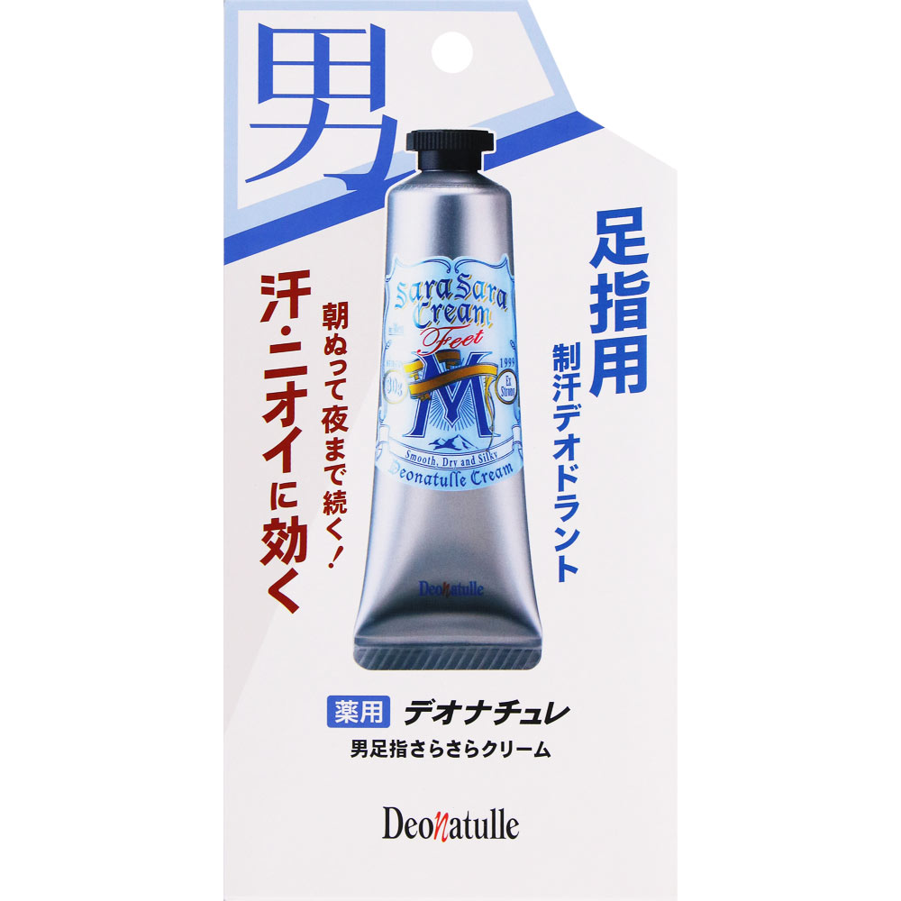 デオナチュレ 男足指さらさらクリーム 30g シービック (医薬部外品)