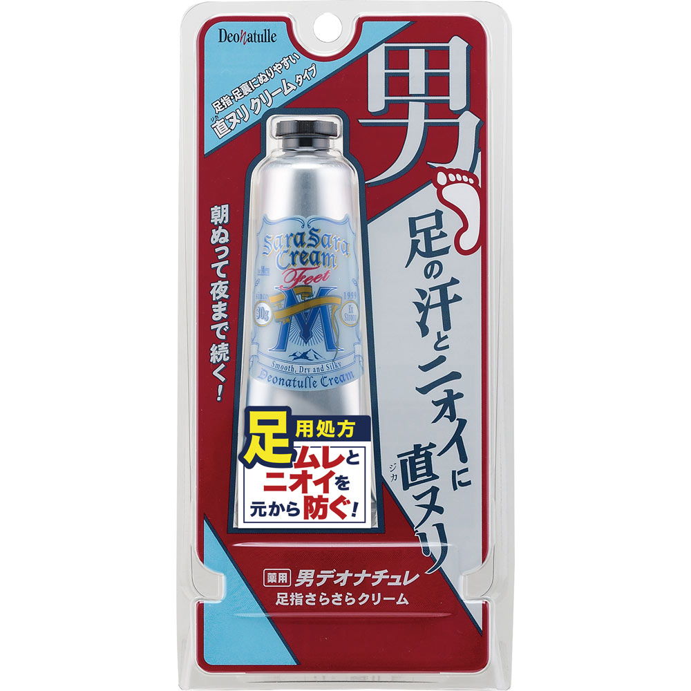 デオナチュレ 男足指さらさらクリーム ３０ｇ シービック (医薬部外品)