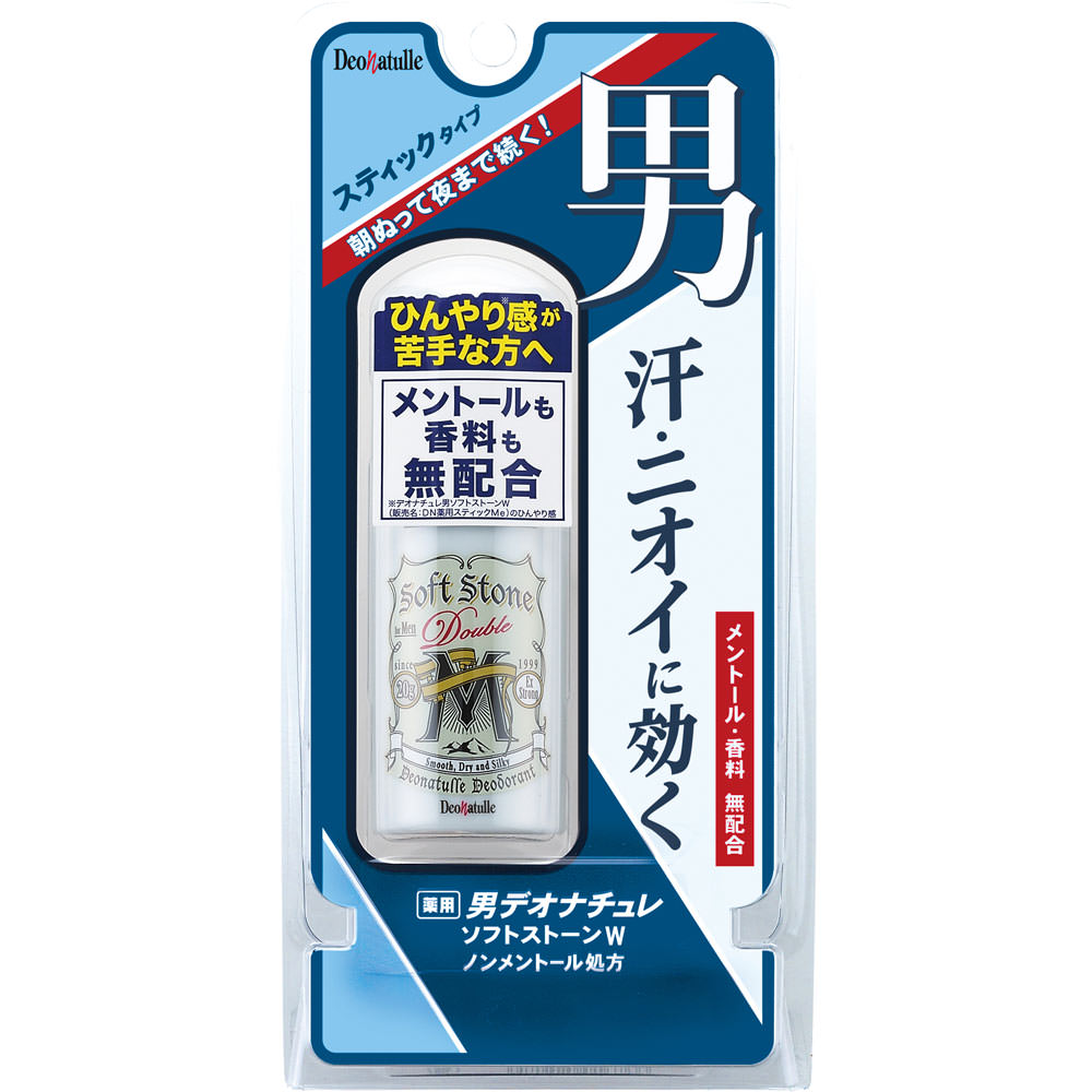 デオナチュレ　男ソフトストーンＷ　ノンメントール処方 ２０ｇ シービック (医薬部外品)