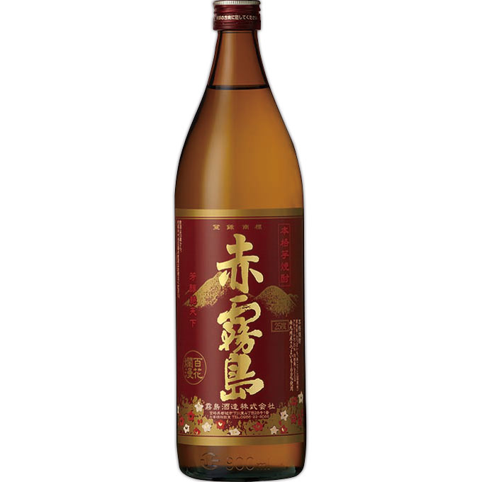 赤霧島 乙２５度 ９００ｍｌ 霧島酒造
