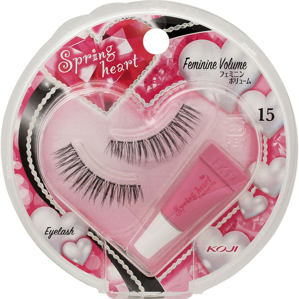 スプリングハート アイラッシュ 15フェミニンボリューム ＿ コージー本舗