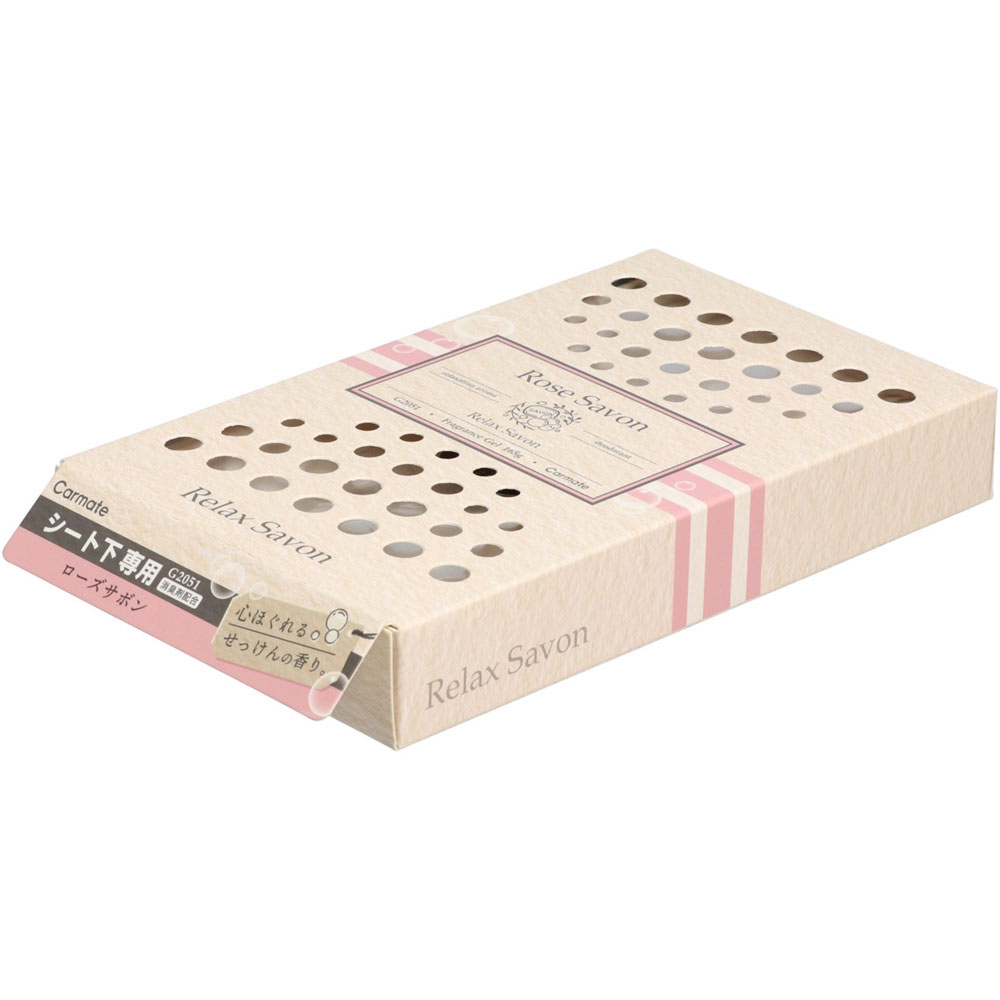 リラックスサボンブースター　ローズサボン ローズサボン カーメイト