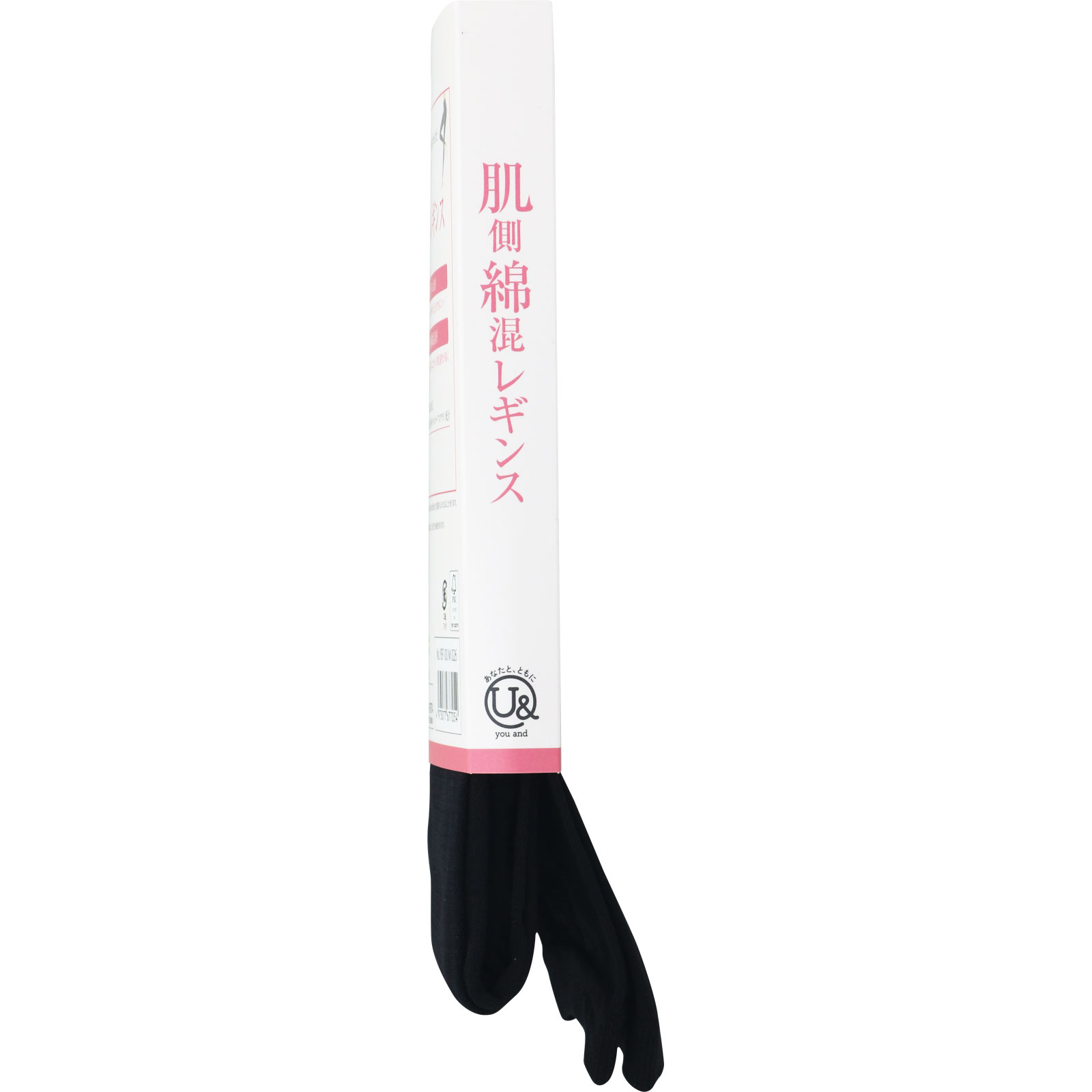 ユーアンド肌側綿仕様１１０デニールレギンス Ｍ グンゼ