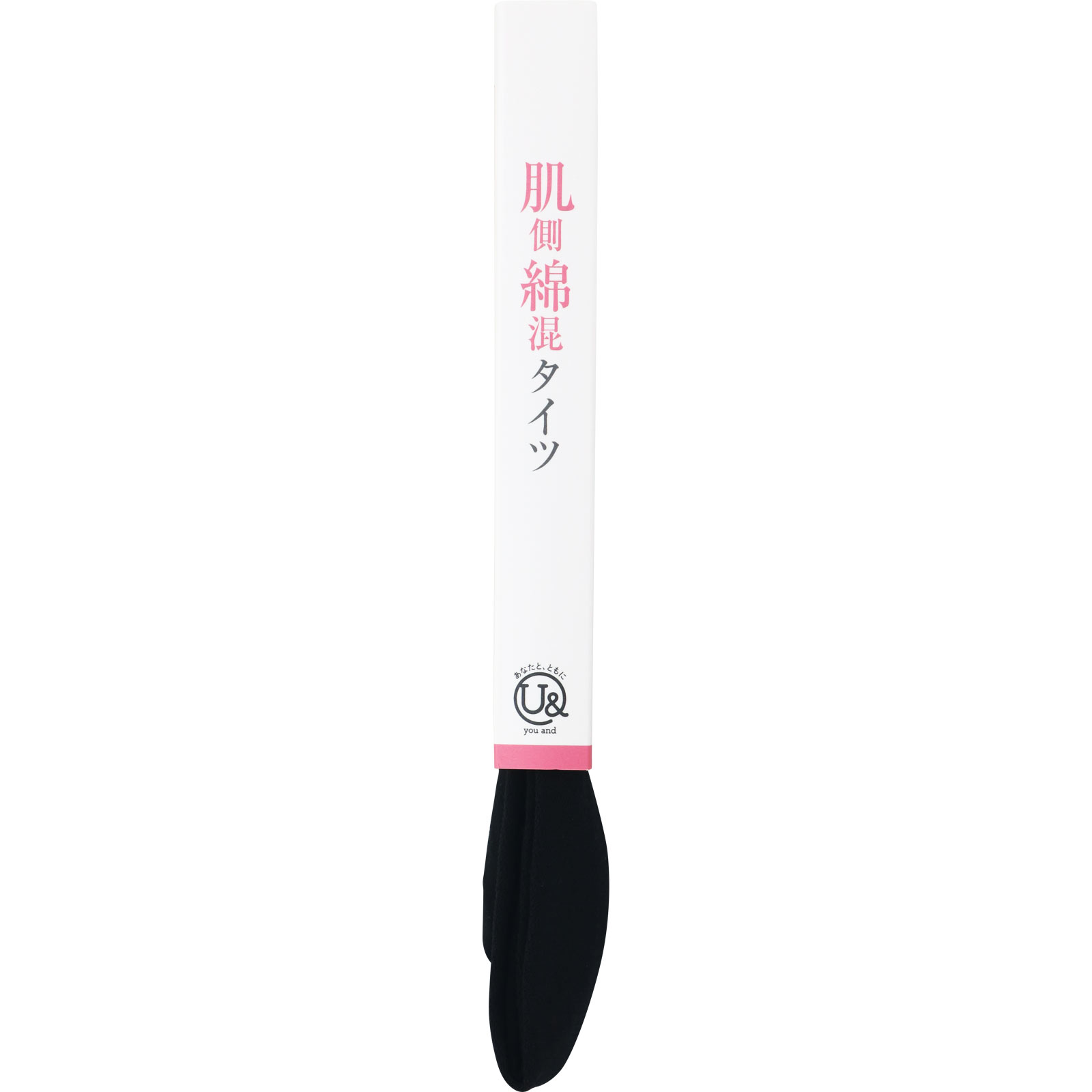 ユーアンド肌側綿仕様１１０デニールタイツ Ｍ グンゼ