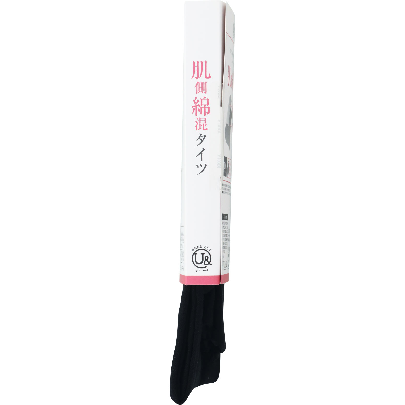 ユーアンド肌側綿仕様１１０デニールタイツ Ｌ グンゼ