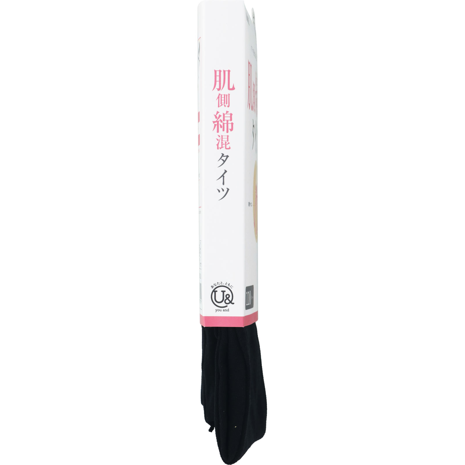 ユーアンド肌側綿仕様１１０デニールタイツ Ｌ グンゼ