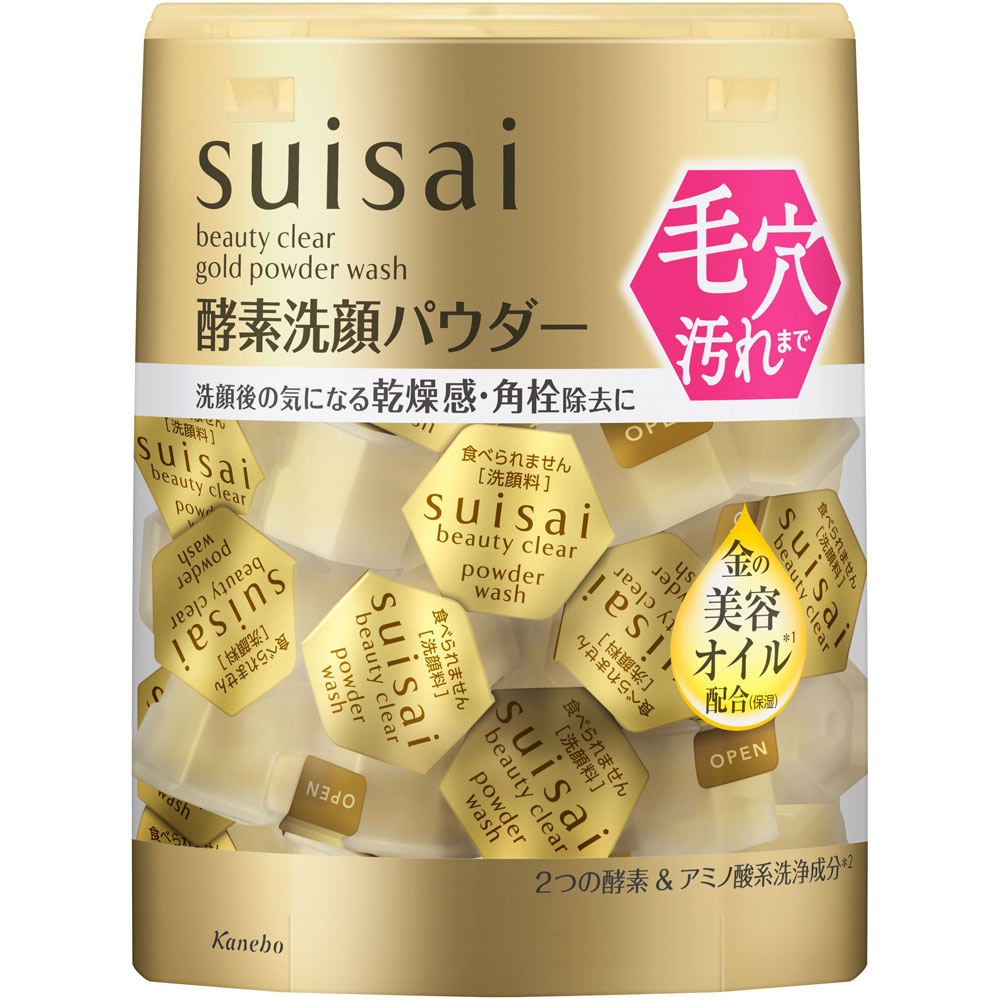 スイサイ ビューティクリア ゴールドパウダーウォッシュ 64個入りx 4 スイサイ ビューティクリア ゴールド パウダーウォッシュ TB | 花王