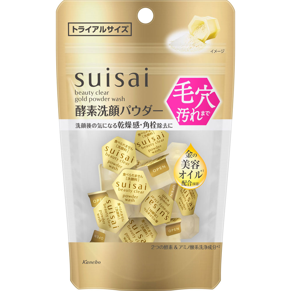 スイサイ　ビューティクリア　ゴールド　パウダーウォッシュ（トライアル） ６ｇ カネボウ化粧品