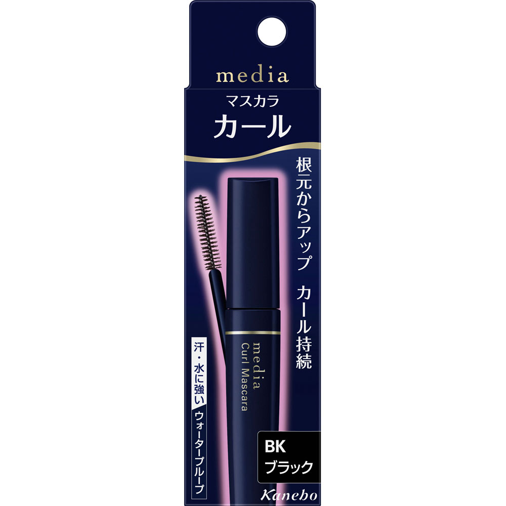 メディア カールマスカラＳ つやブラック ＢＫ カネボウ化粧品