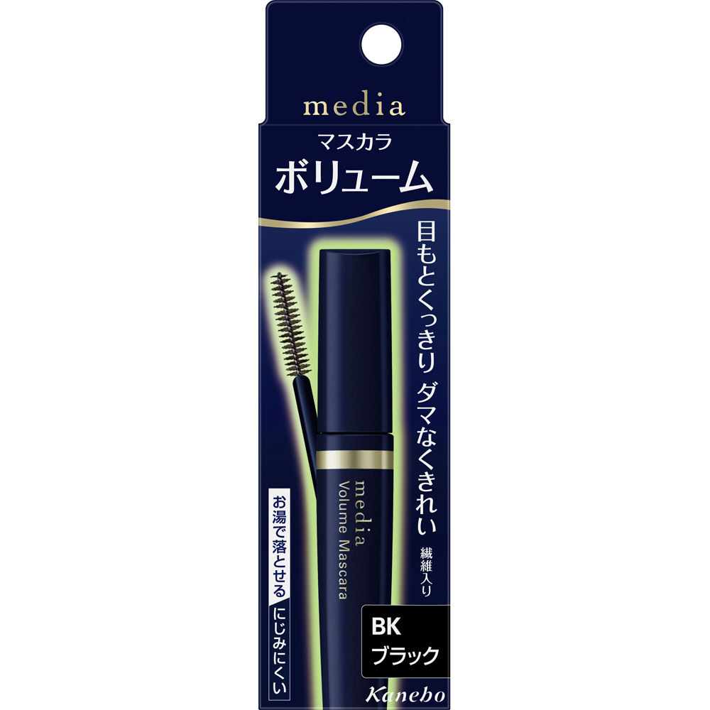 メディア ボリュームマスカラS つやブラック ＢＫ カネボウ化粧品