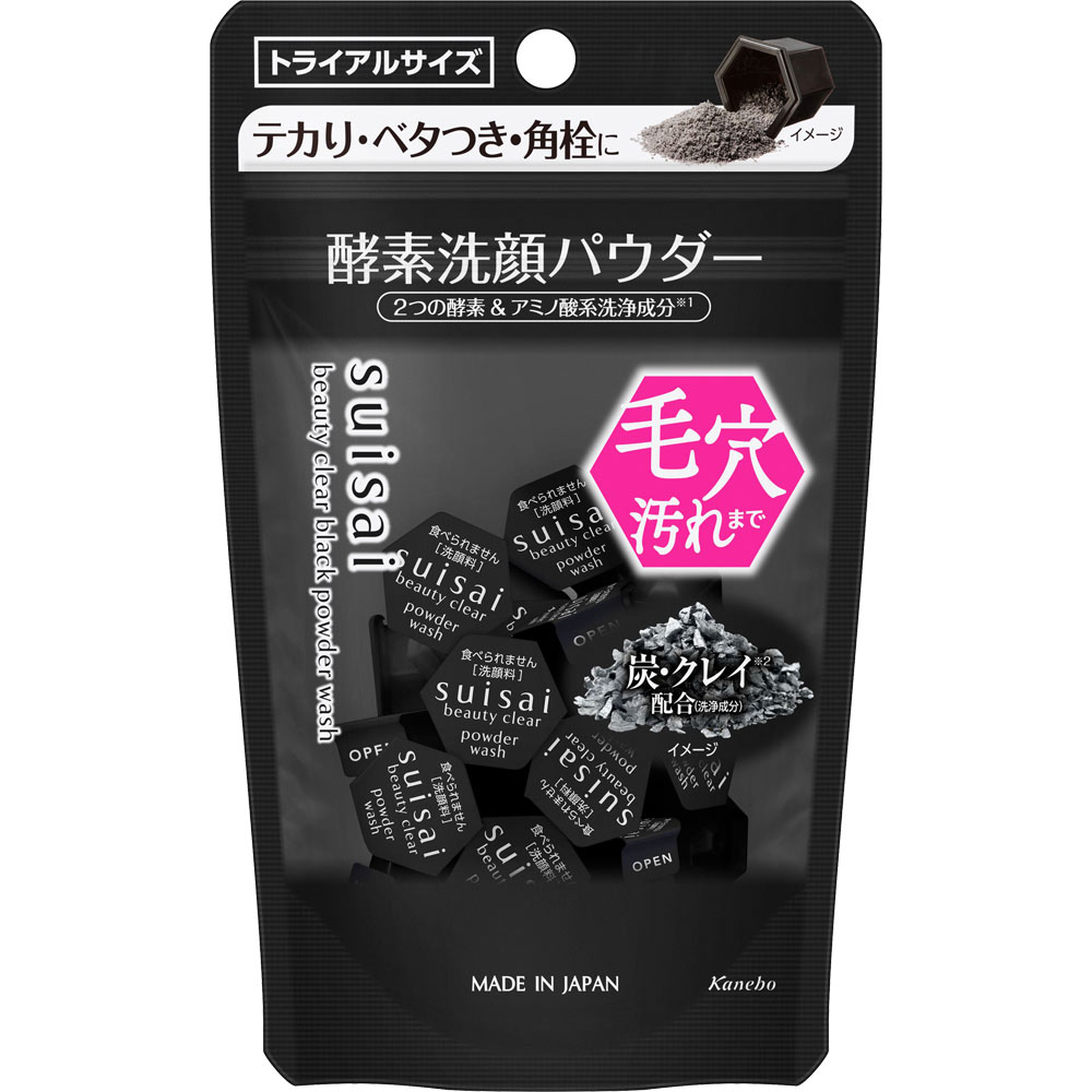 スイサイ　ビューティクリア　ブラック　パウダーウォッシュ（トライアル） ６ｇ カネボウ化粧品