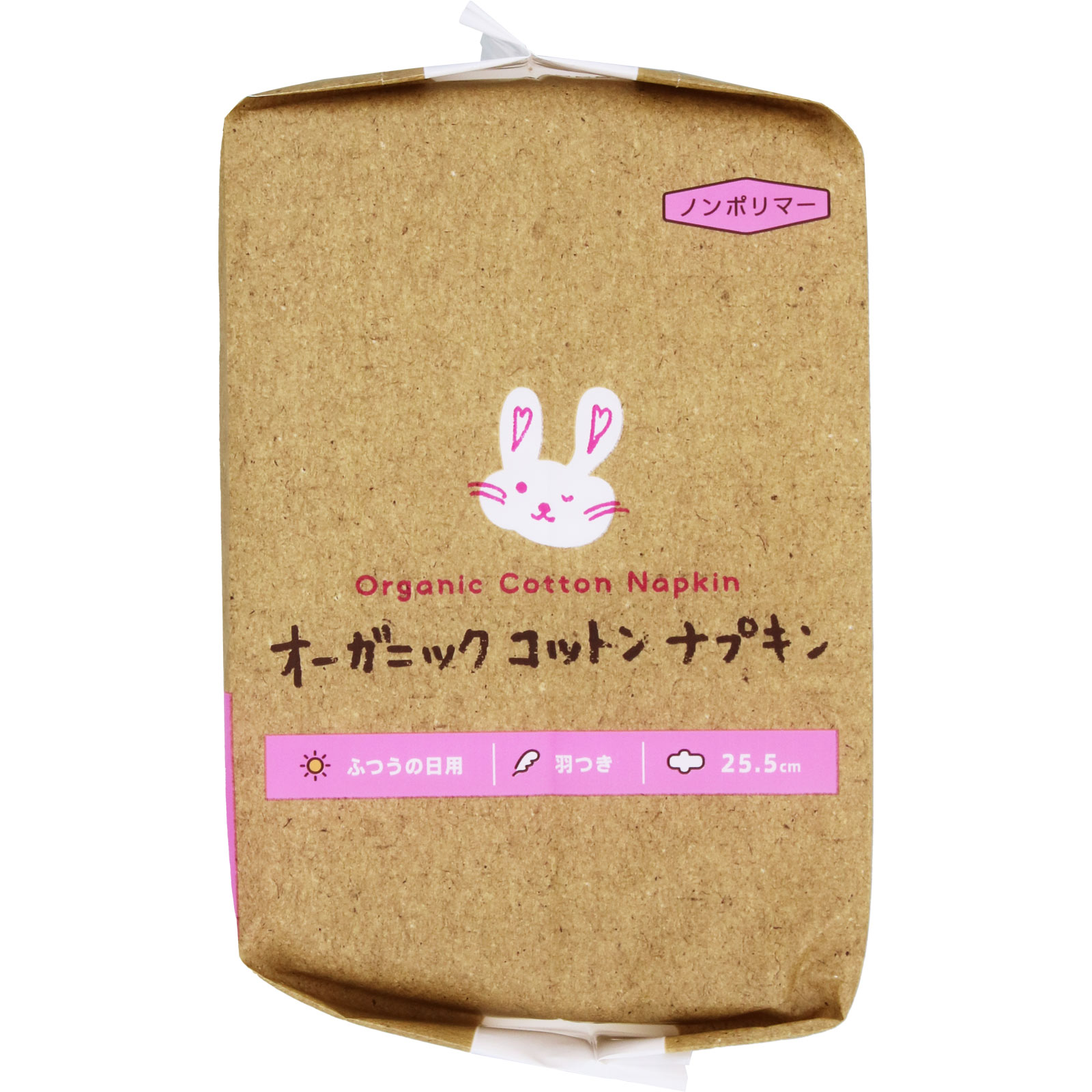 オーガニックコットンナプキン羽つき２５．５ｃｍ １６枚 コットン・ラボ (医薬部外品)