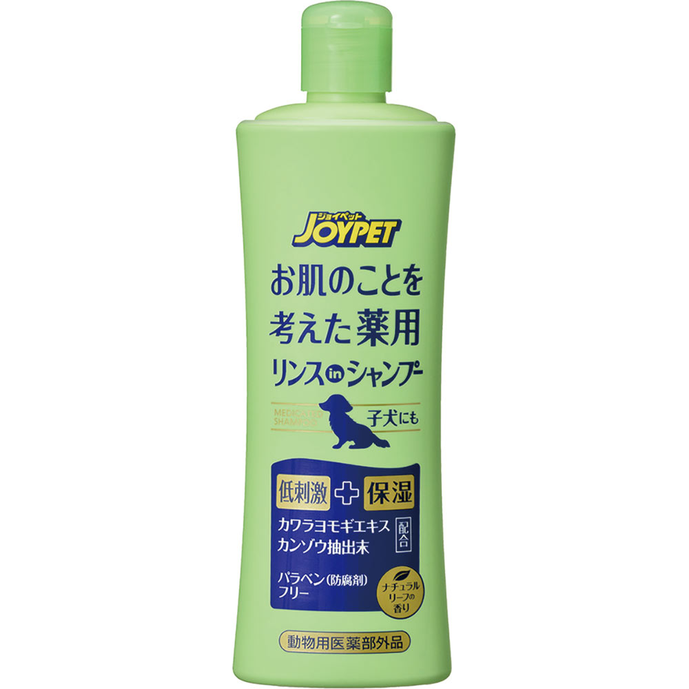 お肌のことを考えた薬用リンスインシャンプー ナチュラルリーフ ３００ｍｌ アース・ペット
