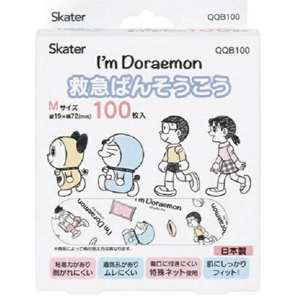 スケーター救急ばんそうこうアイムドラえもんＭサイズ １００枚入 スケーター株式会社