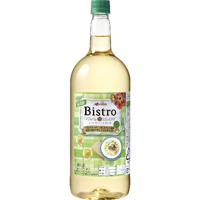 ビストロ ペットボトル 白 １５００ｍｌ メルシャン