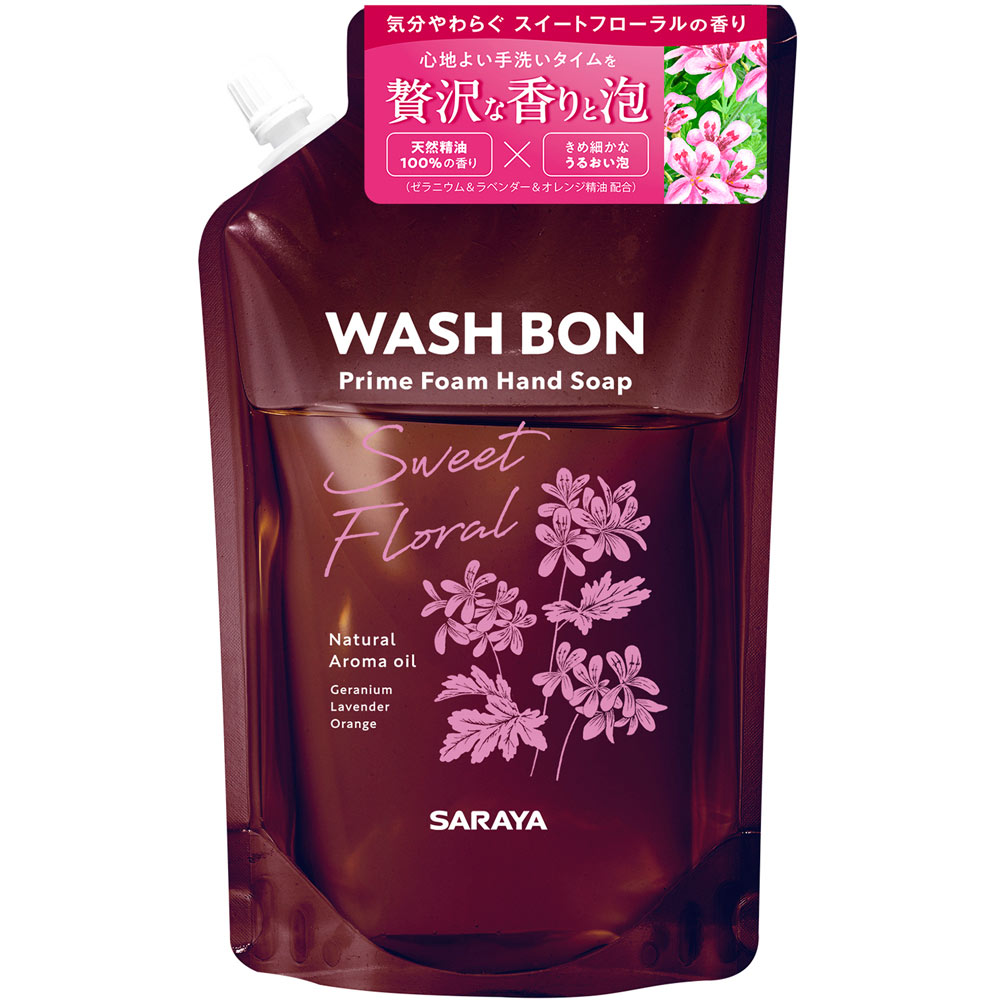 ＷＢプライムフォーム　スイートフローラル詰替 ５００ｍＬ サラヤ
