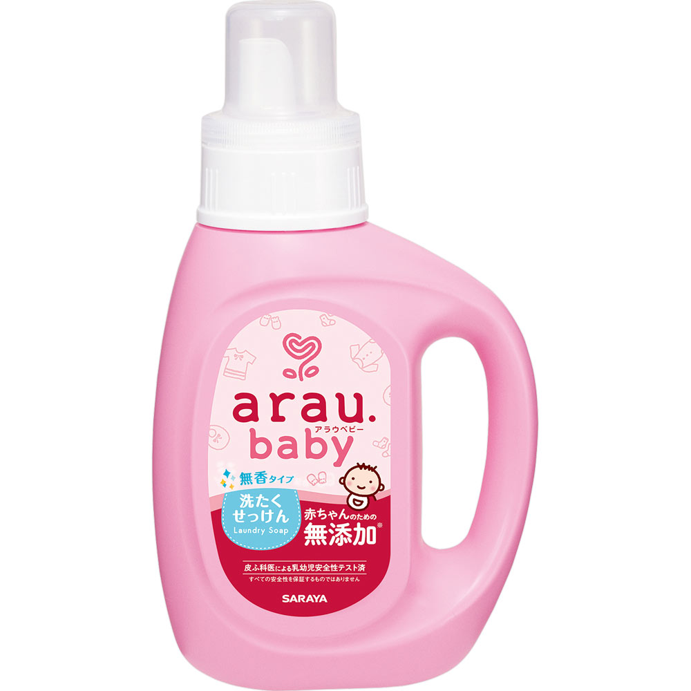 アラウ ベビー 洗濯用せっけん 本体 ８００ｍｌ サラヤ