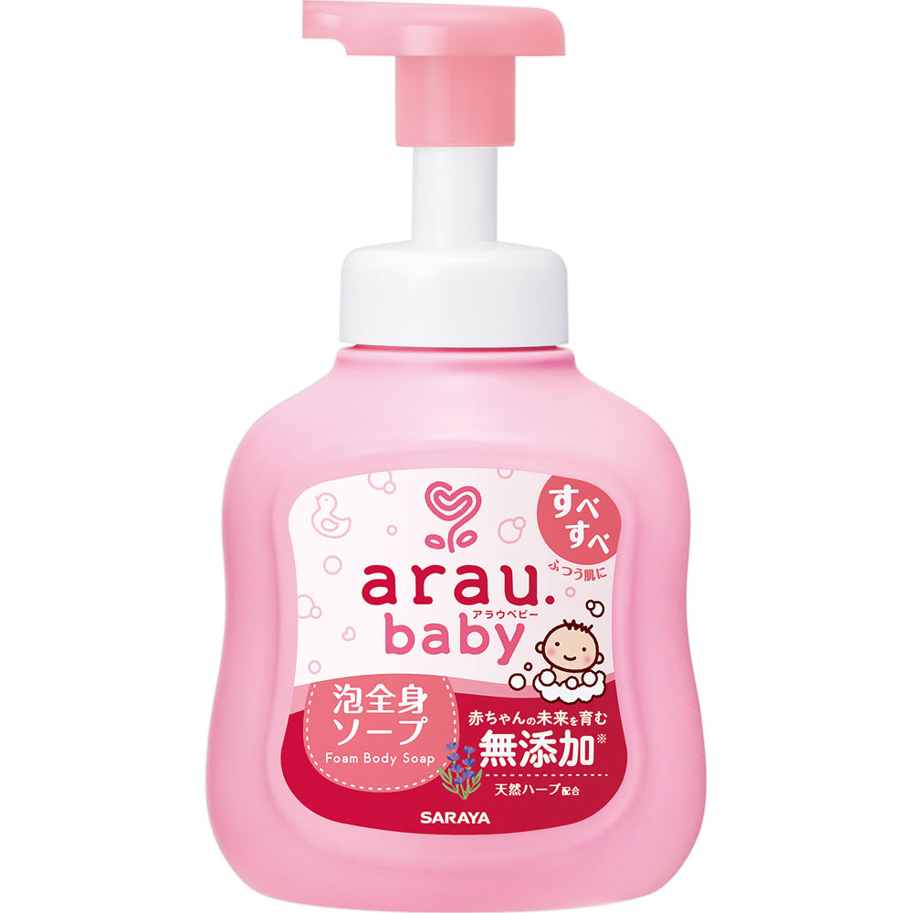 アラウベビー 泡全身ソープ 本体 ４５０ＭＬ サラヤ