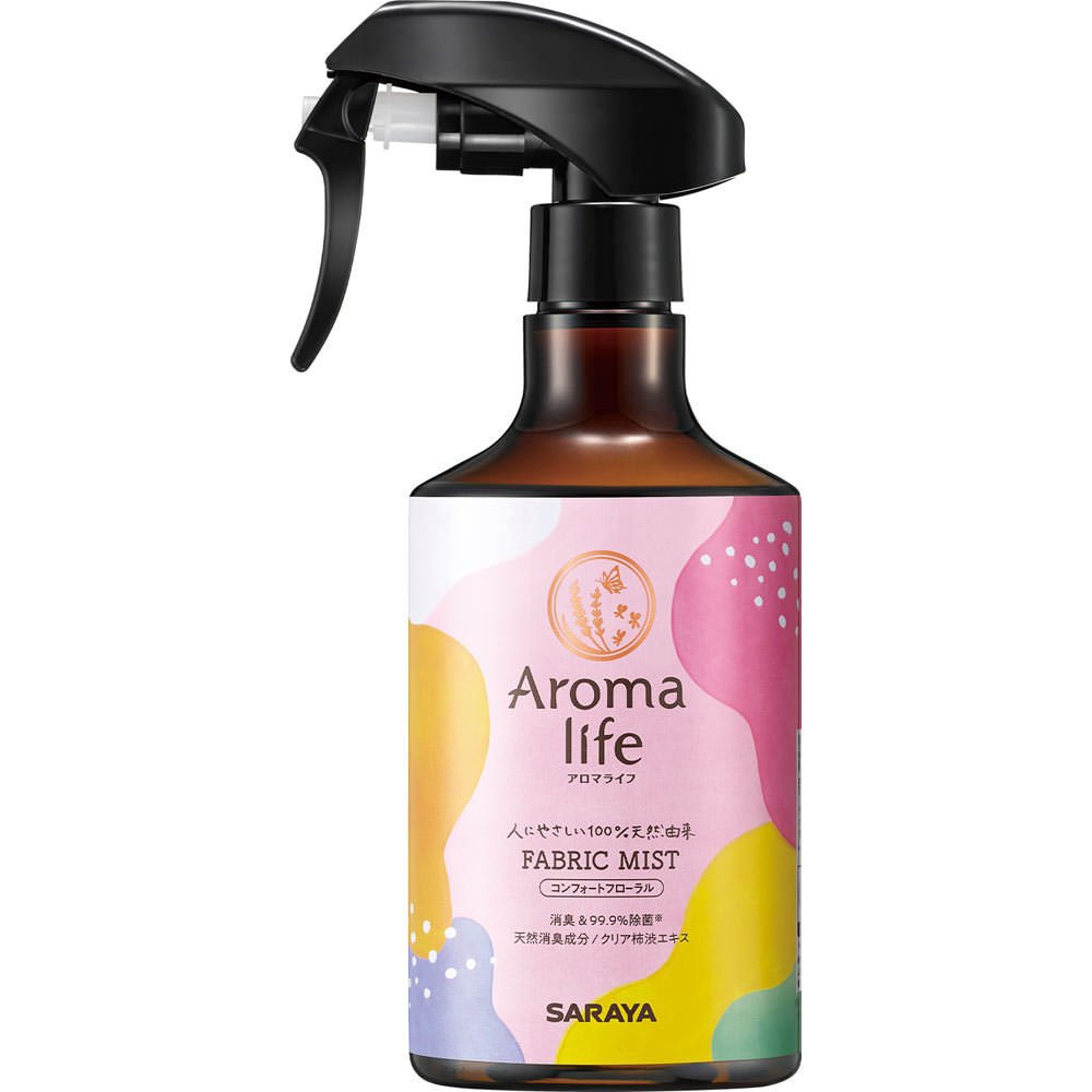 アロマライフファブリックミスト　フローラル本体 ２８５ｍｌ サラヤ