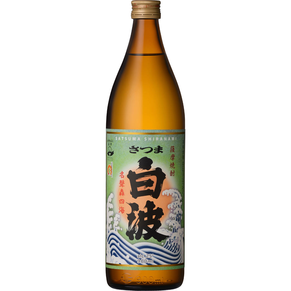 白波 ２５度 芋 瓶 ９００ｍｌ 薩摩酒造