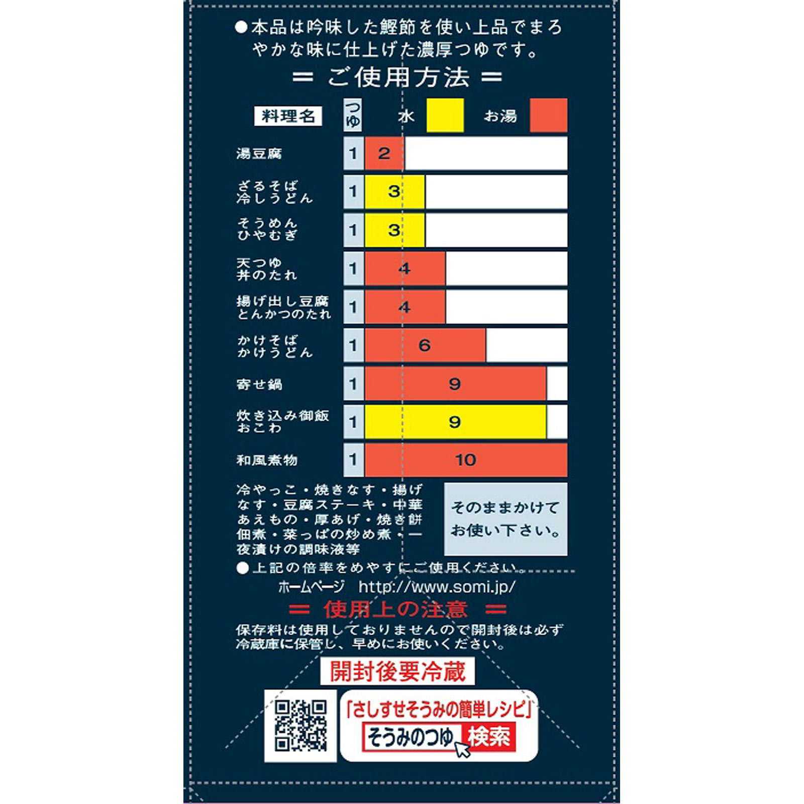 創味のつゆ １Ｌ 創味食品工業