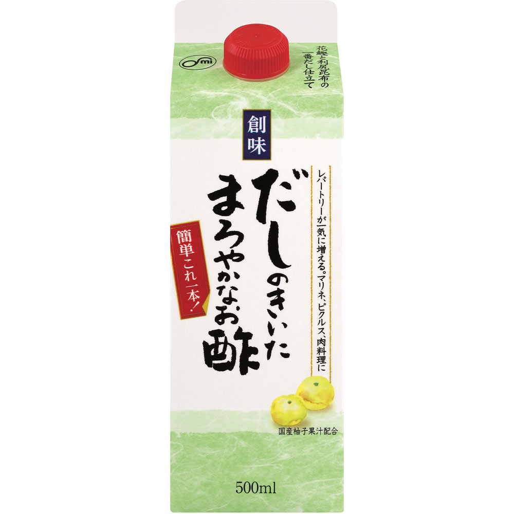 だしのきいたまろやかなお酢 ５００ｍｌ 創味食品工業