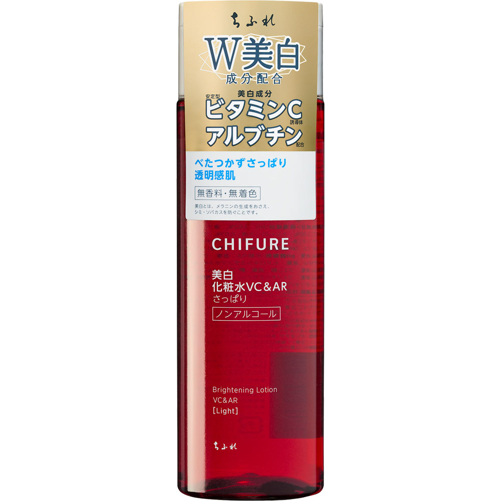 ちふれ　美白化粧水ＶＣ＆ＡＲさっぱりタイプ １８０ｍｌ ちふれ化粧品 (医薬部外品)