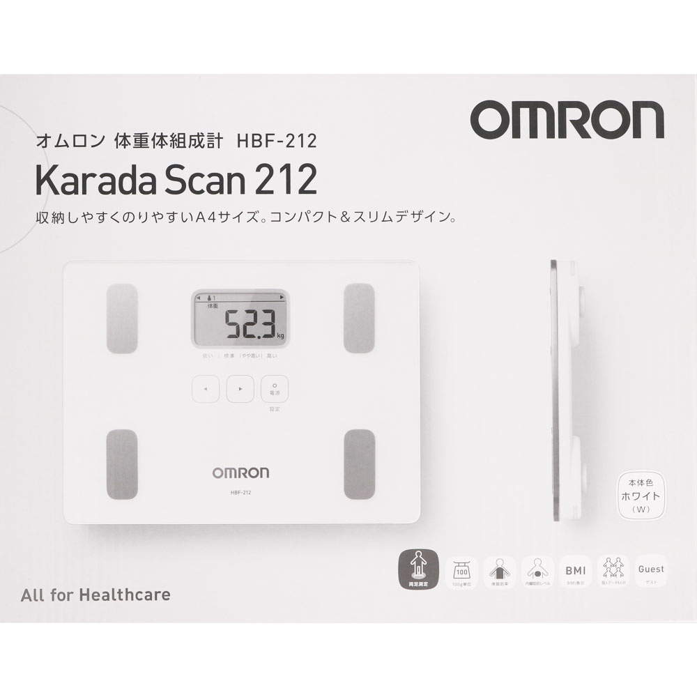 体重体組成計 カラダスキャン ＨＢＦ－２１２ オムロンヘルスケア