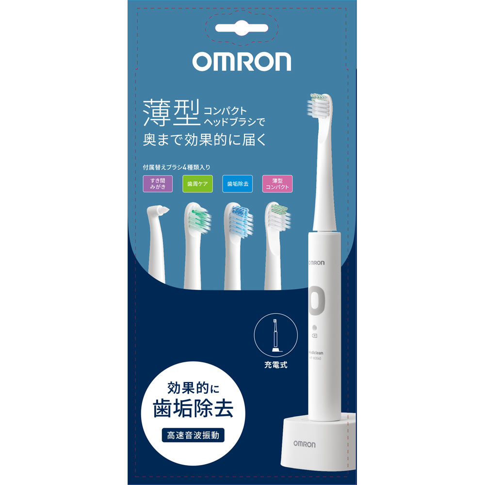 オムロン　音波式電動歯ブラシ ＨＴーＢ３０４０ーＷ オムロンヘルスケア