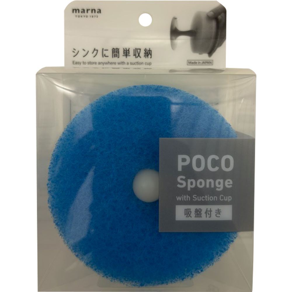ＰＯＣＯ　キッチンスポンジ　ブルー １個 株式会社マーナ