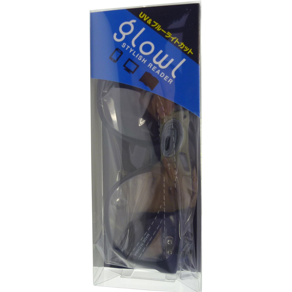 リーディンググラスＧＬＯＷＬ ＧＬＰ０１ ＋２．０ 三谷オプチカル