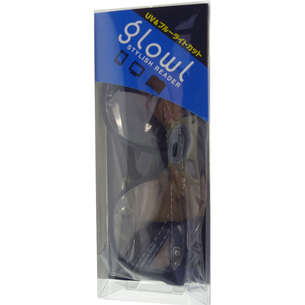 リーディンググラスＧＬＯＷＬ ＧＬＰ０１ ＋２．５ 三谷オプチカル