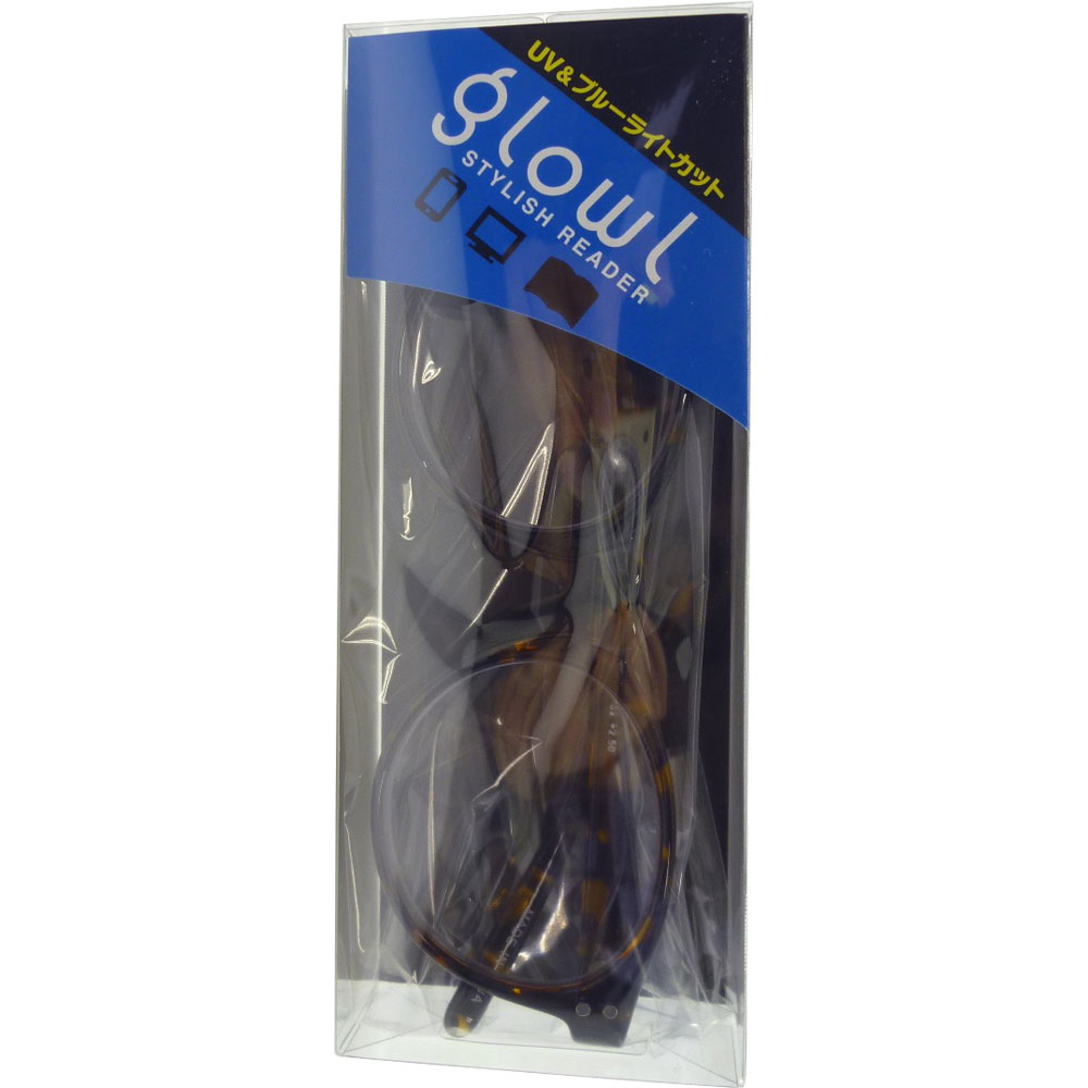 リーディンググラスＧＬＯＷＬ ＧＬＰ０２ ＋２．５ 三谷オプチカル