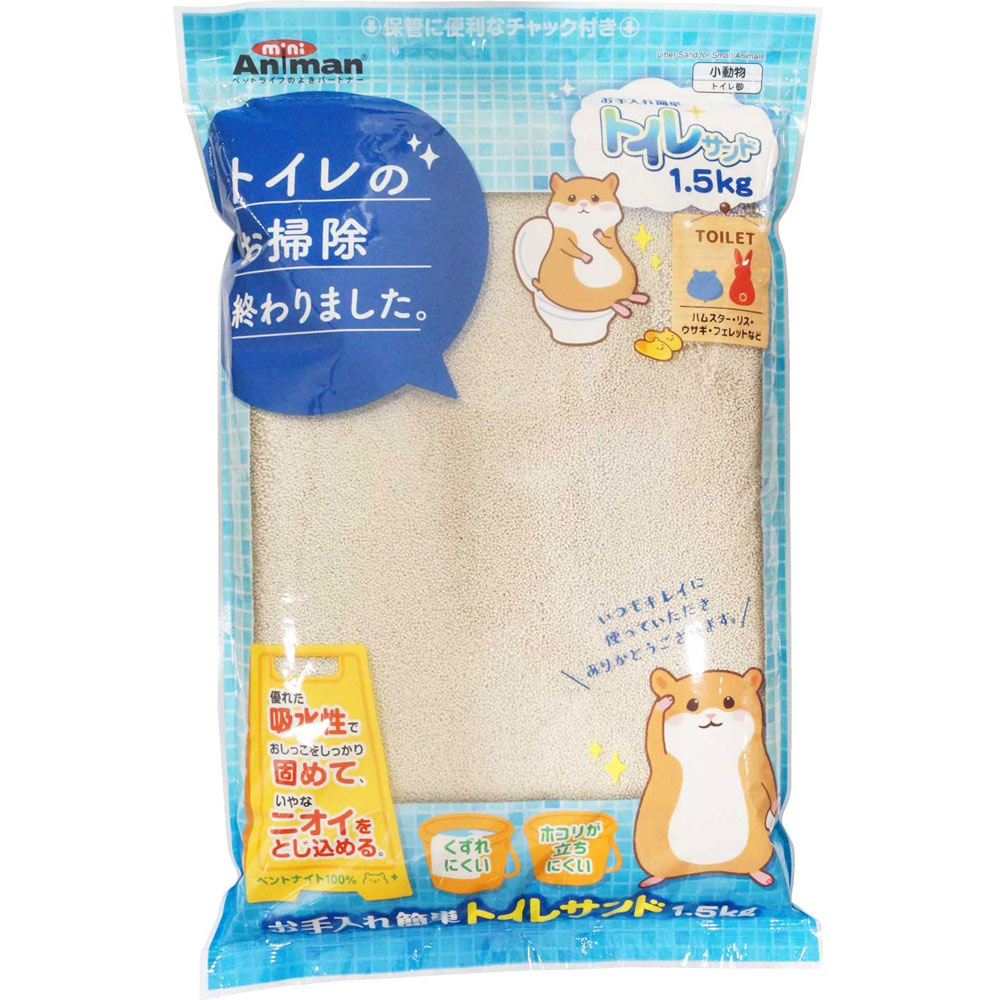 お手入れ簡単トイレサンド １．５ｋｇ ドギーマンハヤシ
