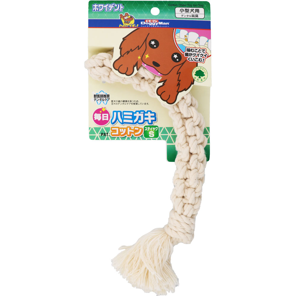 毎日ハミガキコットン スティックＳ ＿ ドギーマンハヤシ