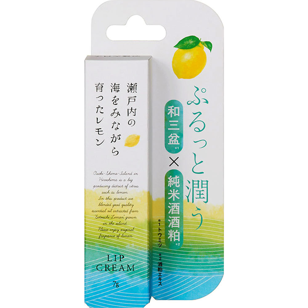 デイリーアロマジャパン　瀬戸内レモン　リップクリーム ７ｇ 美健