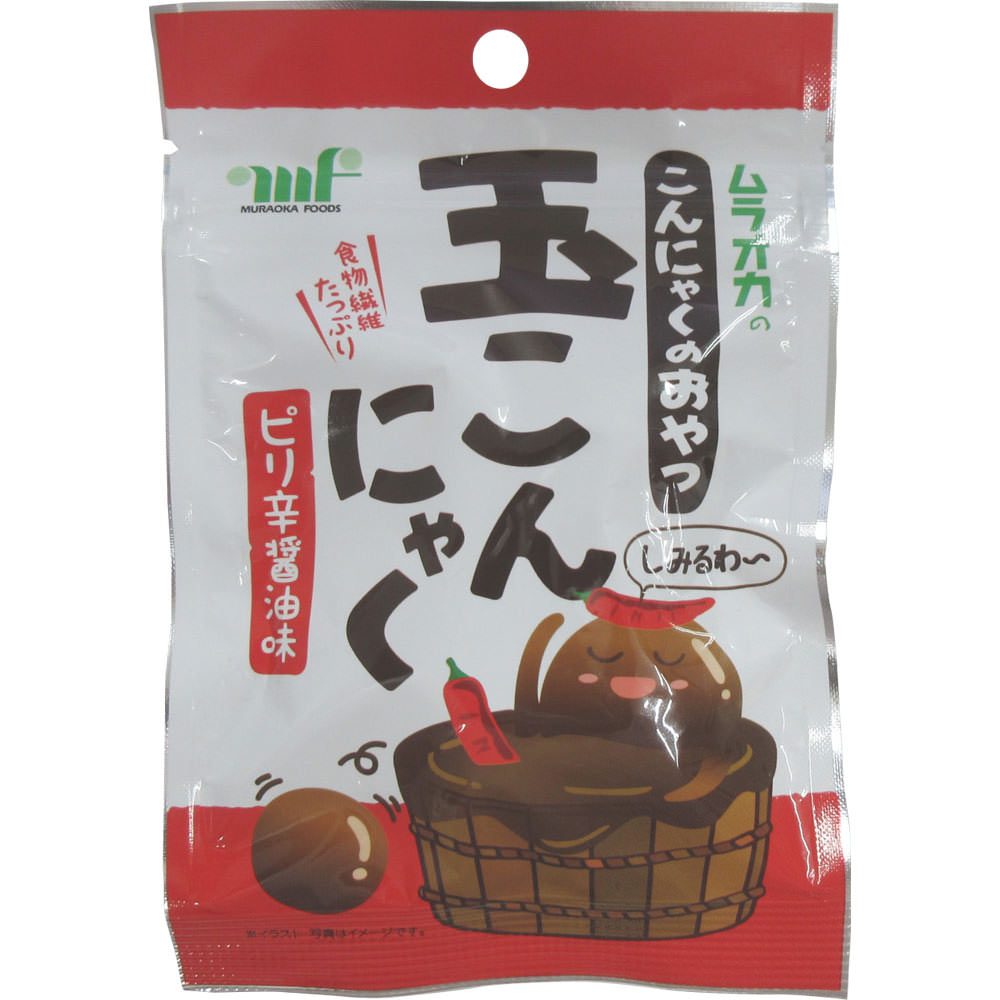 玉こんにゃくピリ辛醤油味 ３０ｇ 村岡食品工業