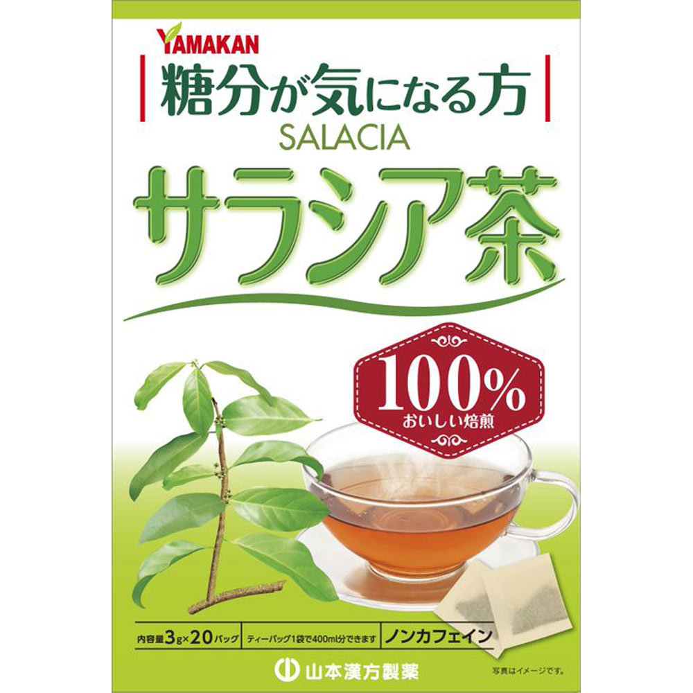 サラシア茶１００％ ２０包 山本漢方製薬