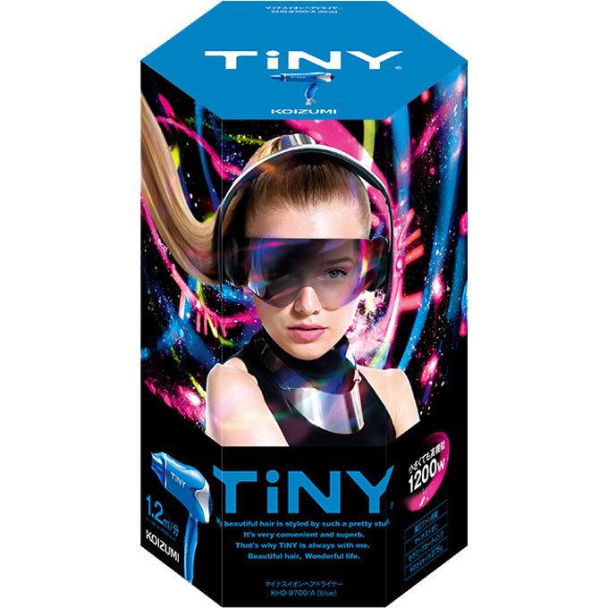 TiNY マイナスイオンヘアドライヤー ＫＨＤ９７００Ａ 小泉成器