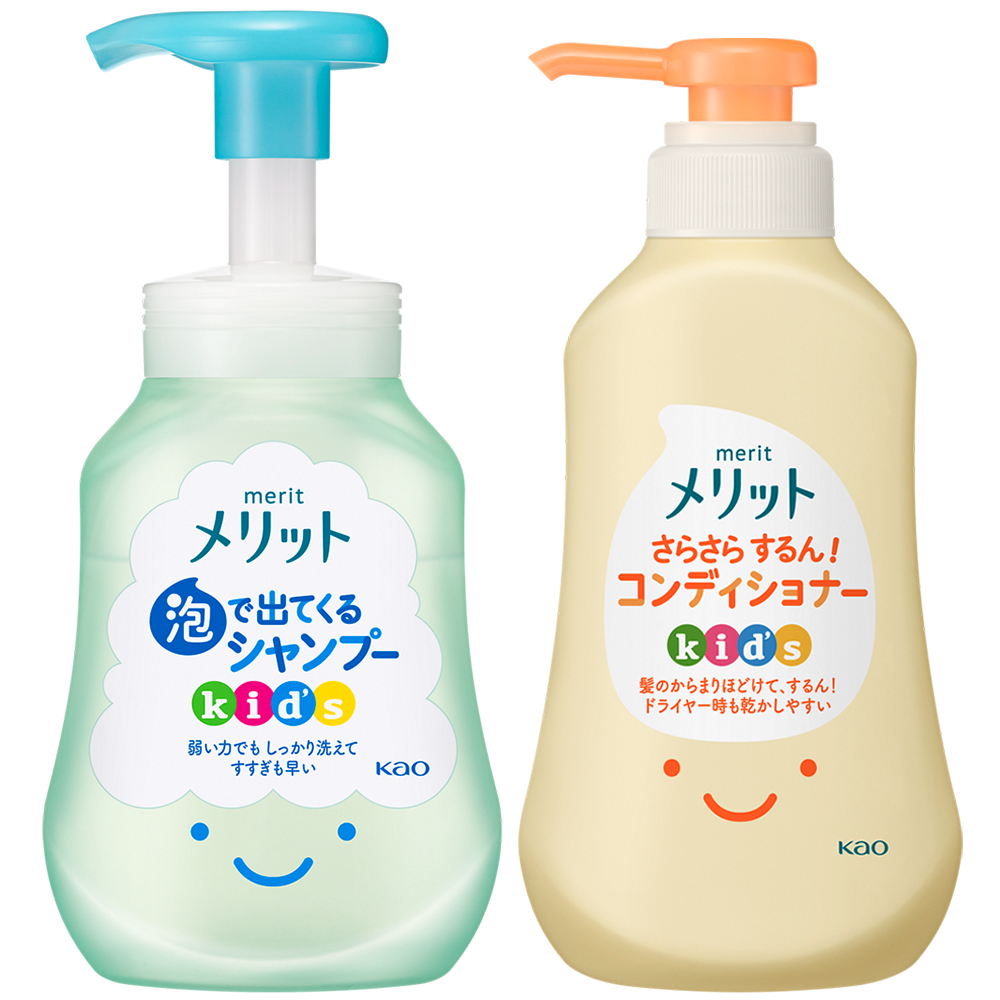 メリットキッズ　泡シャンプー＆コンディショナー ６６０ｍｌ 花王