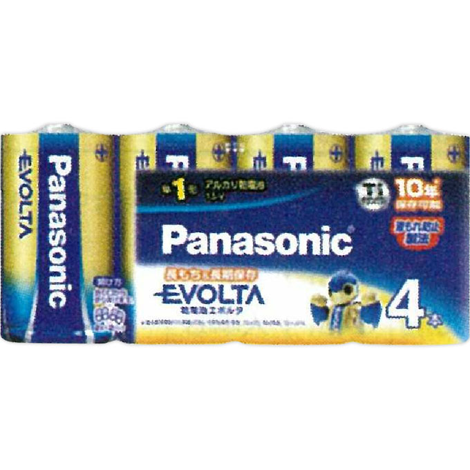 乾電池エボルタ単1形 ＬＲ２０ＥＪ／４ＳＷ パナソニック